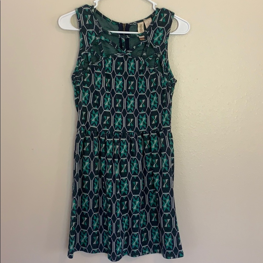 Geometric Patterned Dress